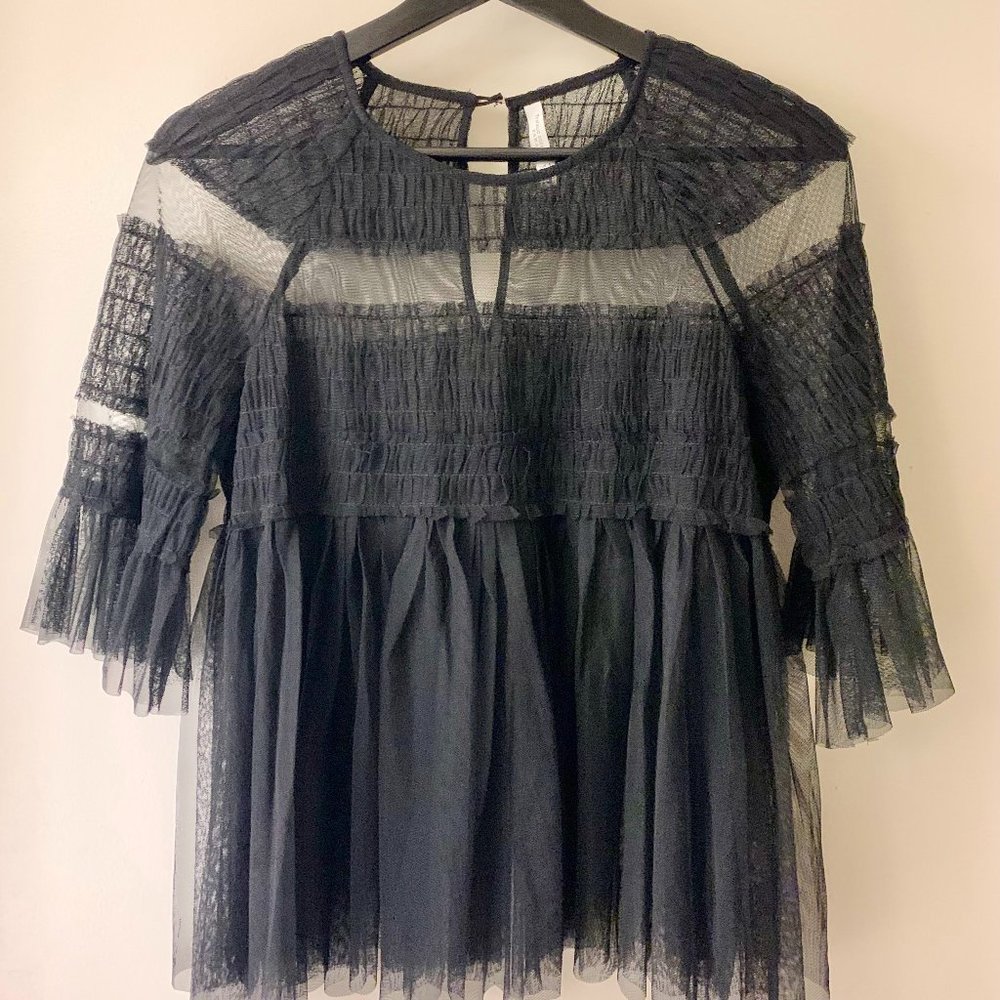Zara, Size Small, Babydoll Blouse